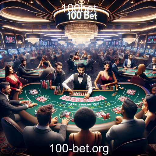 A Experiência Imersiva dos Jogos Ao Vivo no 100bet